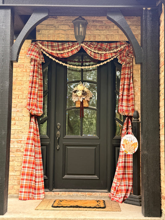Custom Door Draping & Embellishment Consultation